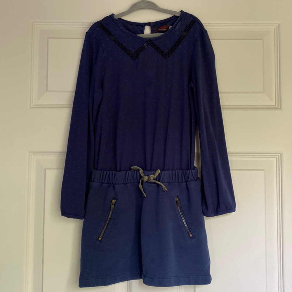Catimini dress + cardigan